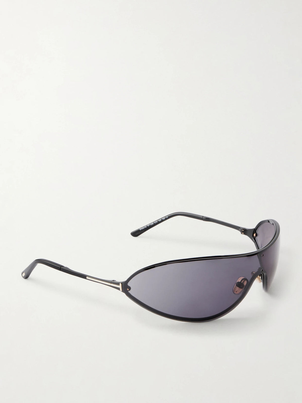 Brady-02 D-frame Black-tone Sunglasses