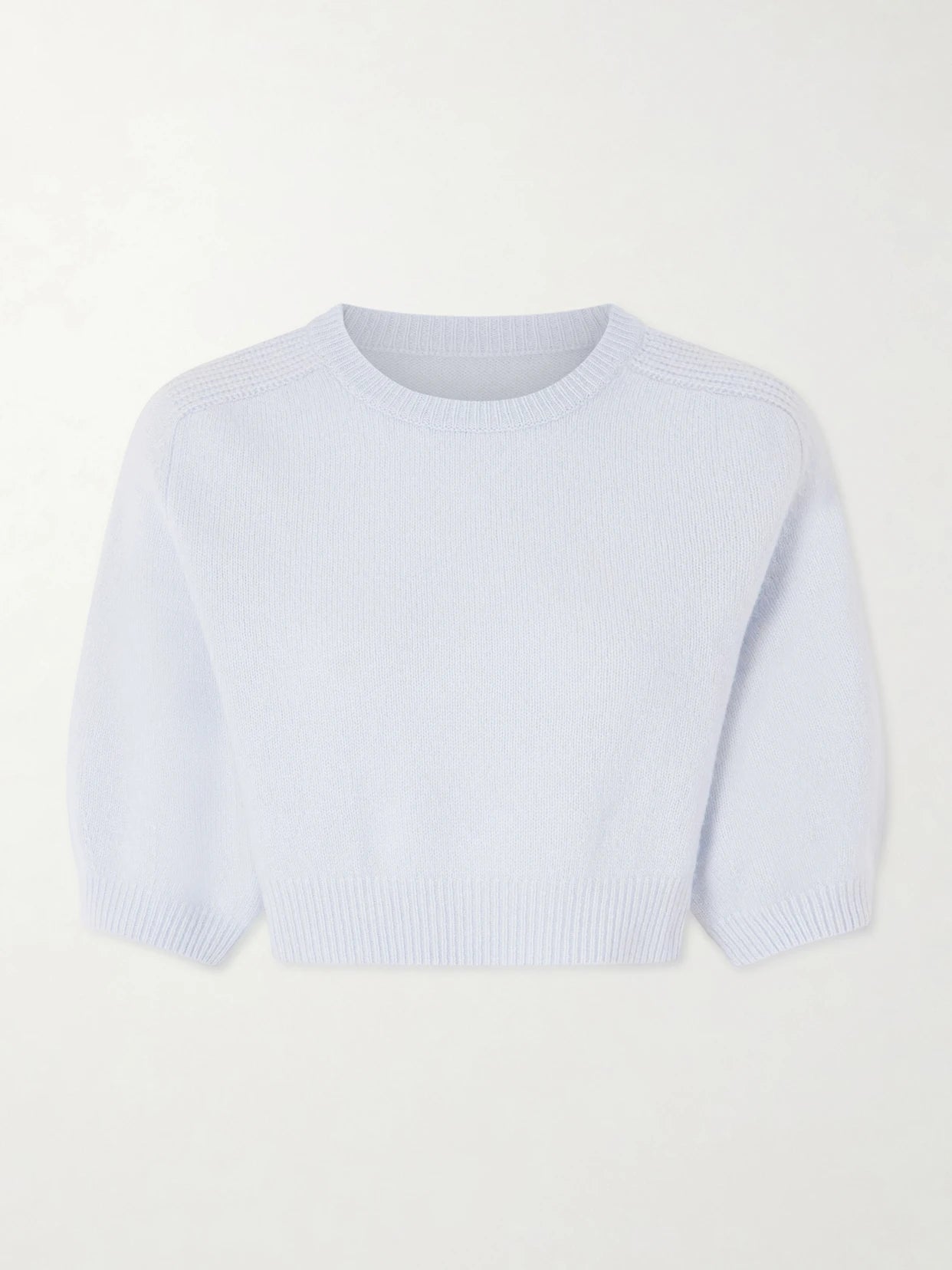 Lorelai Cropped Wool And Cashmere-blend Sweater
