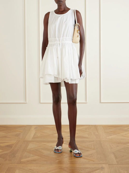 Image of Heels. Product name - + Paula'a Ibiza Flower Embellished Pvc Mules in Turquoise colour by brand - LOEWE