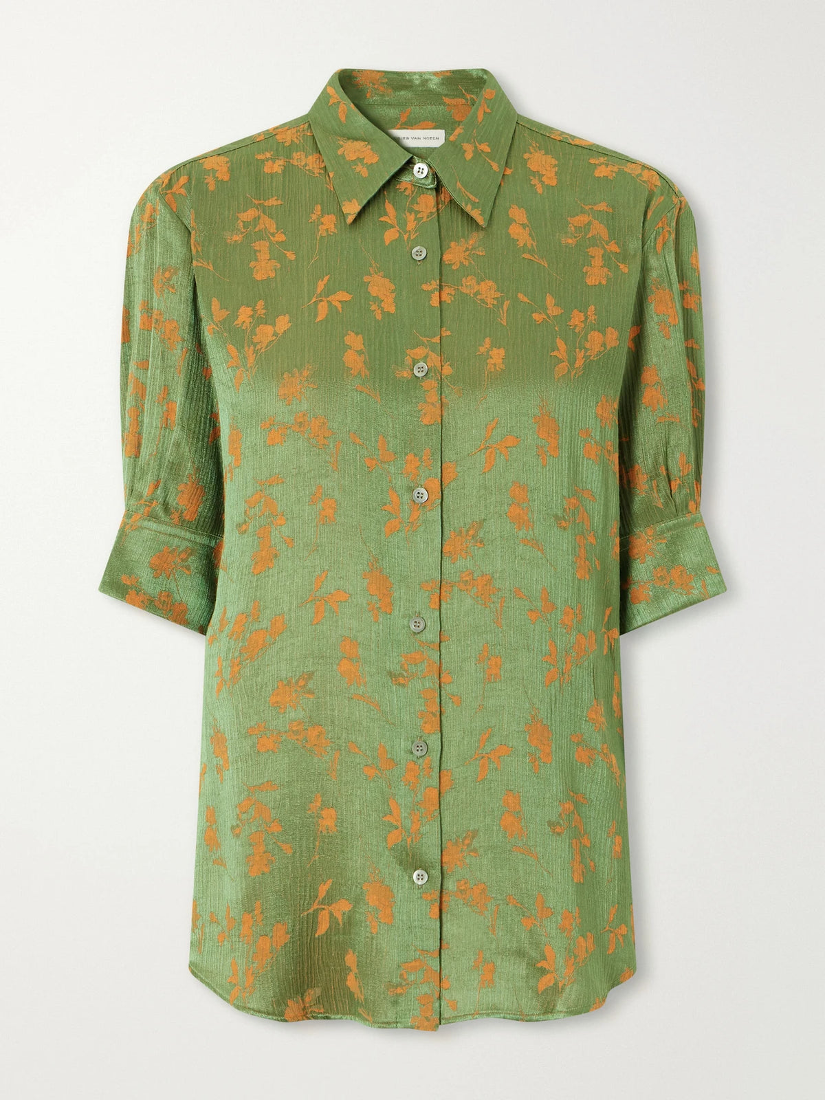 Dries Van Noten Floral-jacquard Shirt