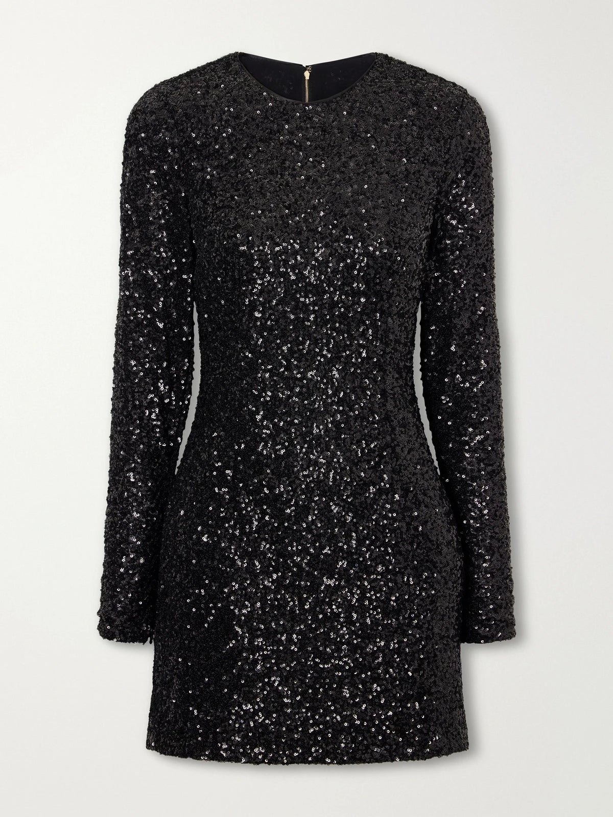 Dolce & Gabbana Sequin-embellished Mesh Mini Dress