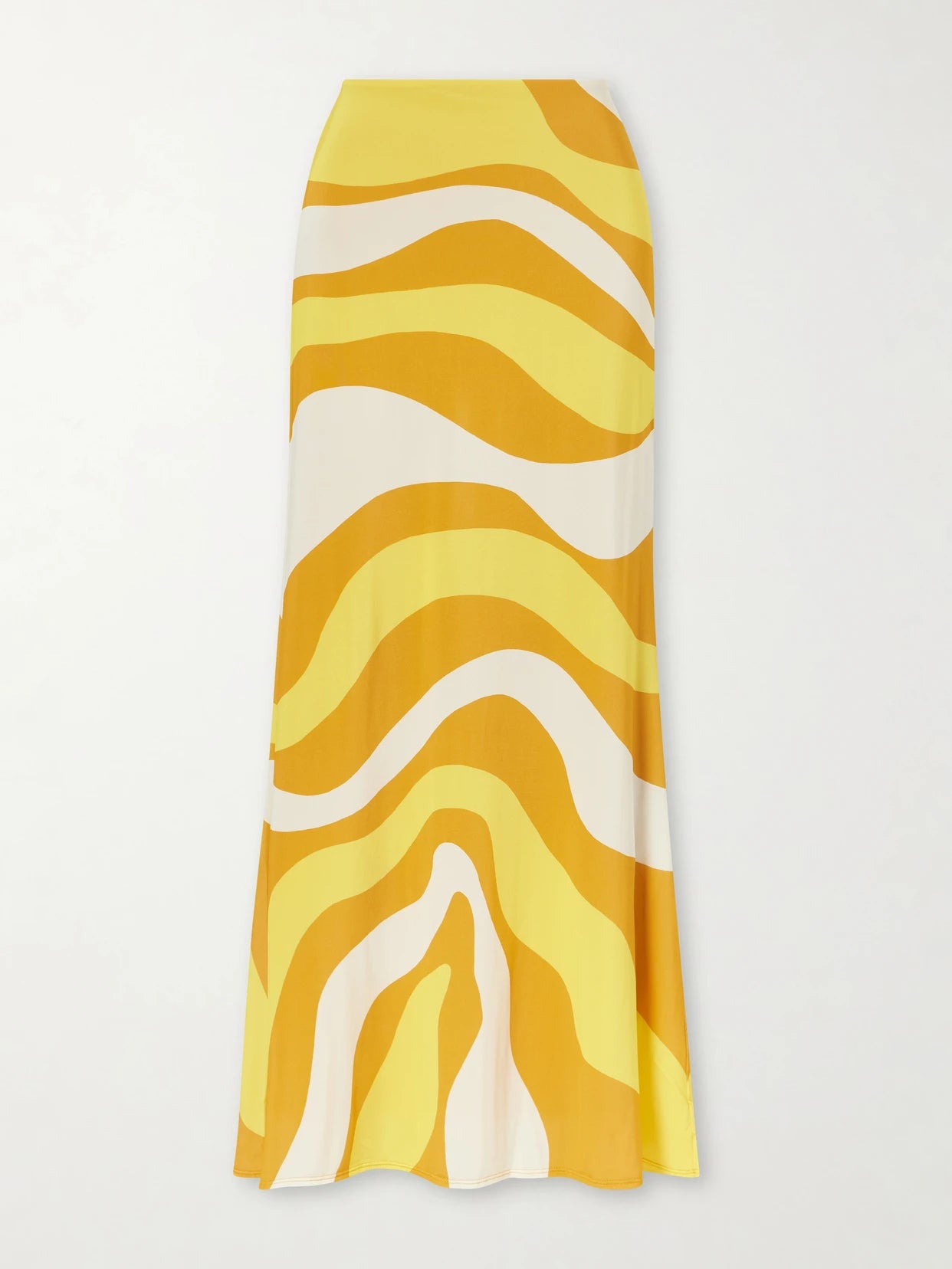 Halia Printed Jersey Midi Skirt