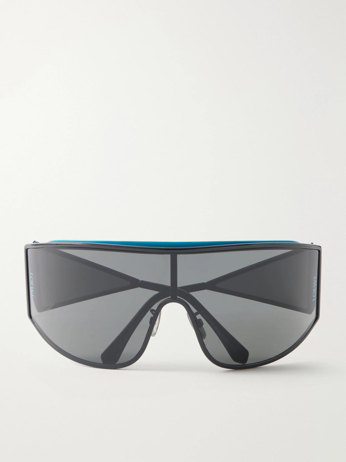 Speed Shield Mask Metal Sunglasses