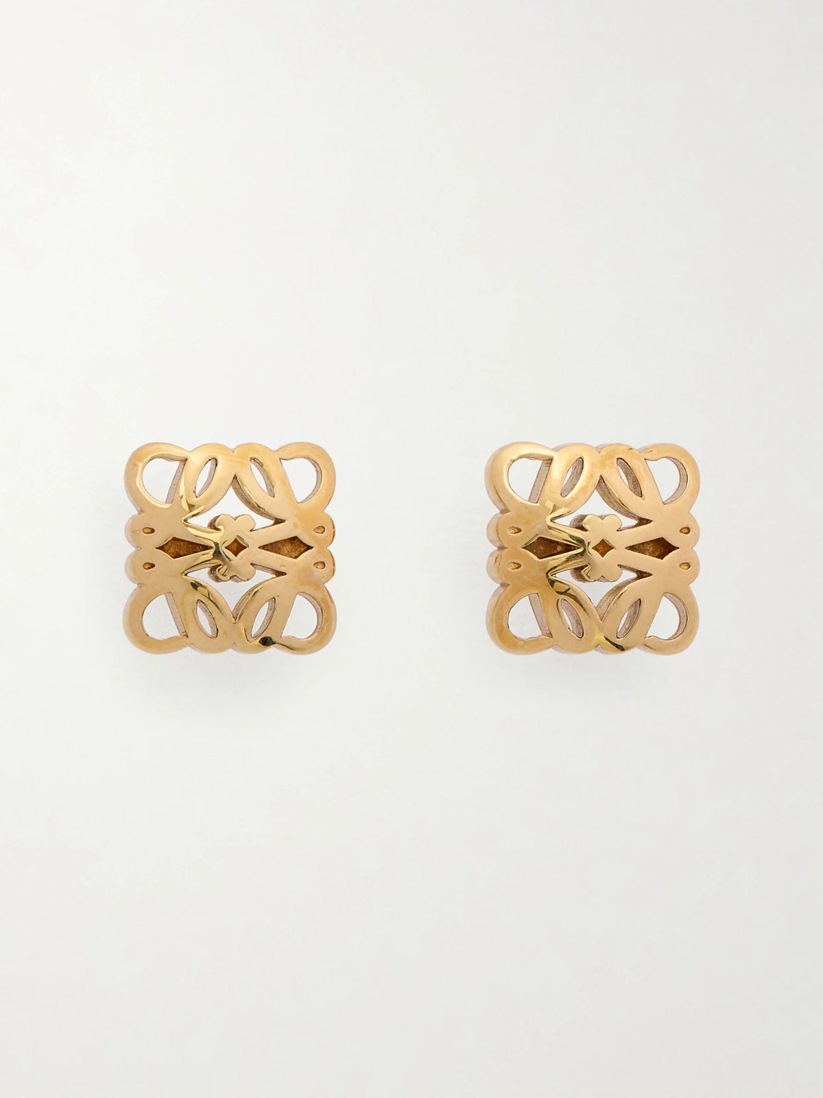 Bombe Anagram Gold-tone Earrings