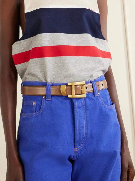 Versace Leather Belt