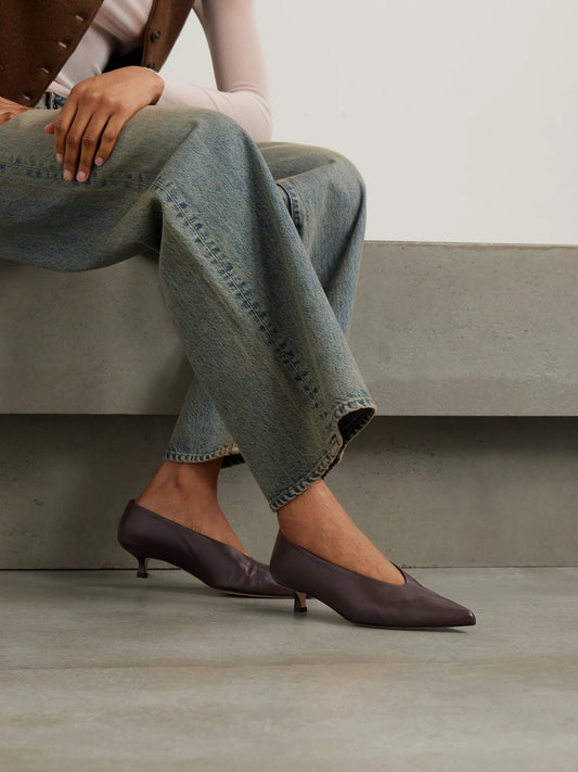 Aeyde Clara Leather Pumps