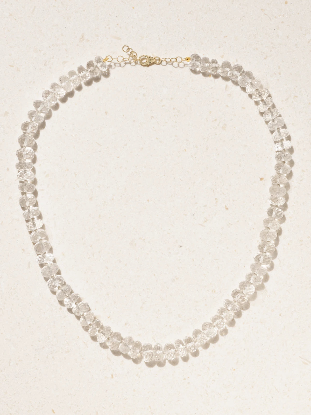 Gold Quartz Necklace