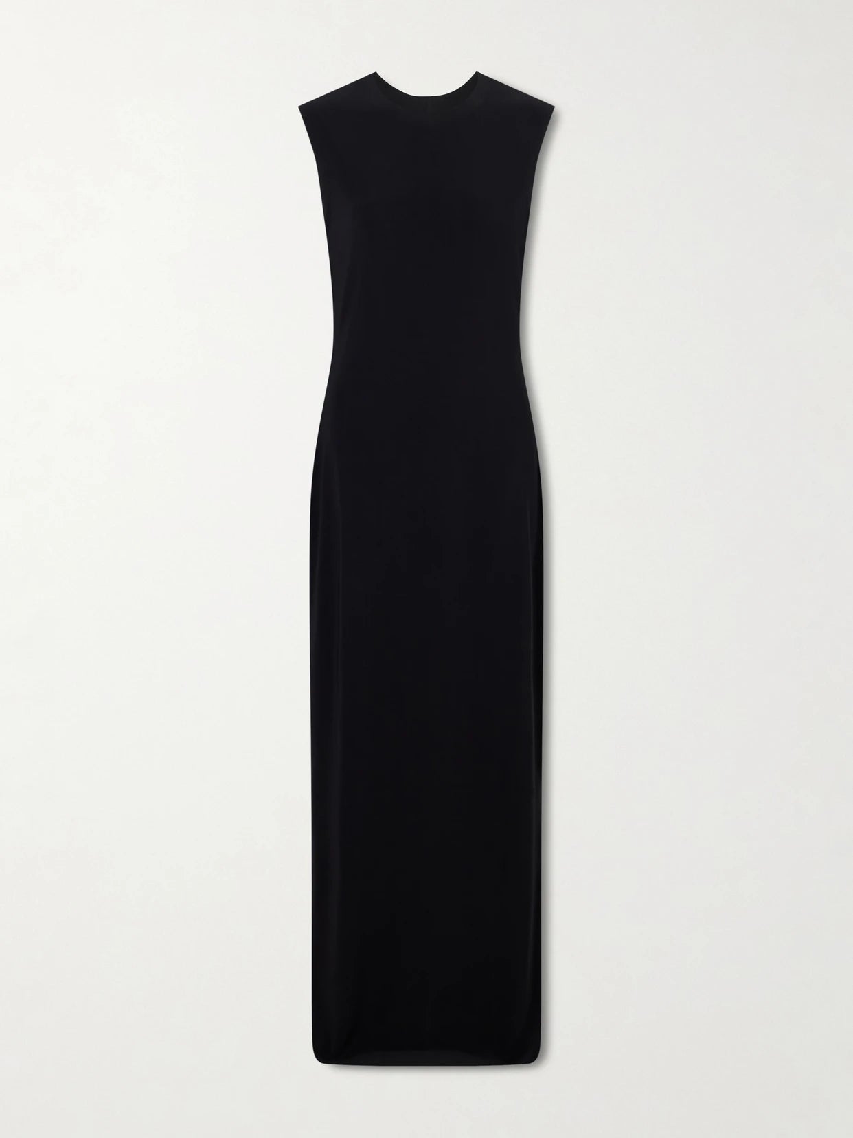 Image of Dresses. Product name - Stretch-crepe Maxi Dress in Black colour by brand - Norma Kamali