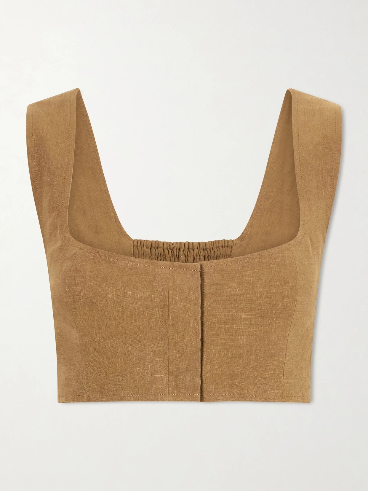 Jirja Linen Cropped Top