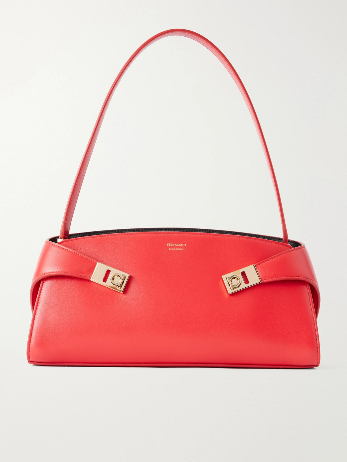 Hug Leather Shoulder Bag