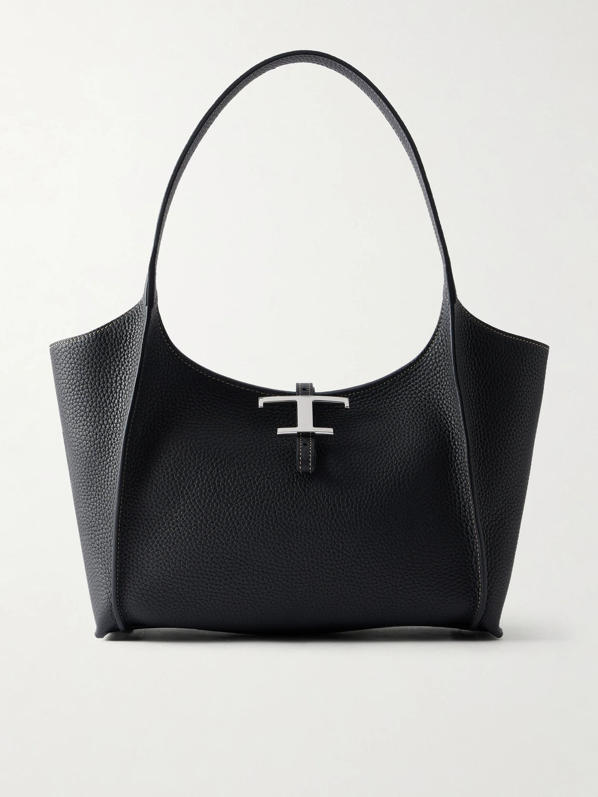 T Timeless Small Leather Shoulder Bag
