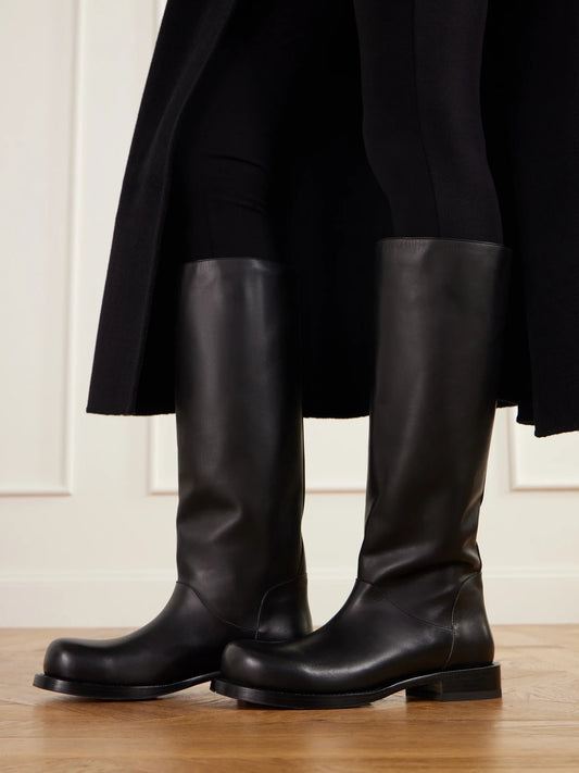 CHRISTEN Defender Leather Knee Boots