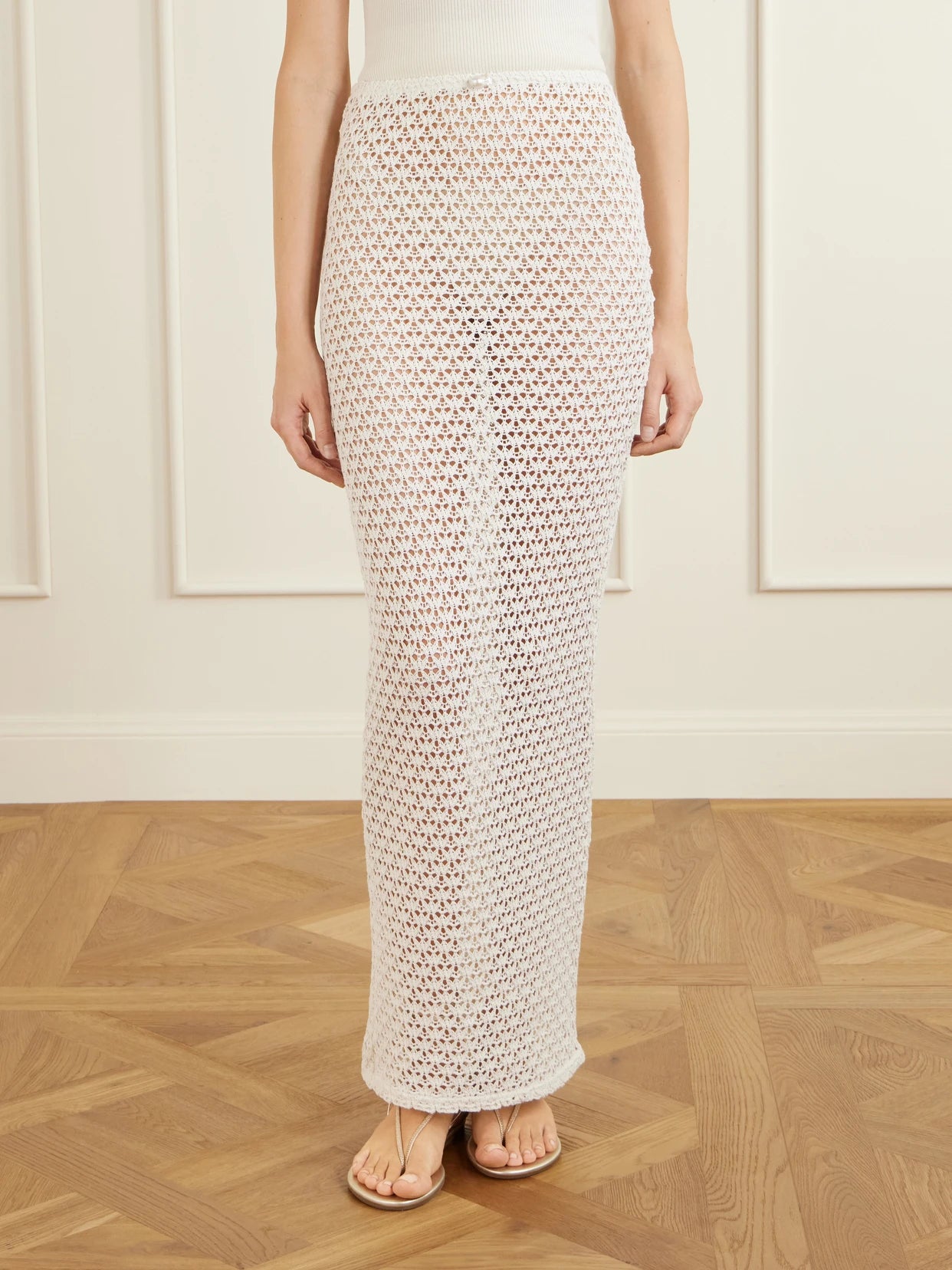 Arena Crocheted Cotton Coverup