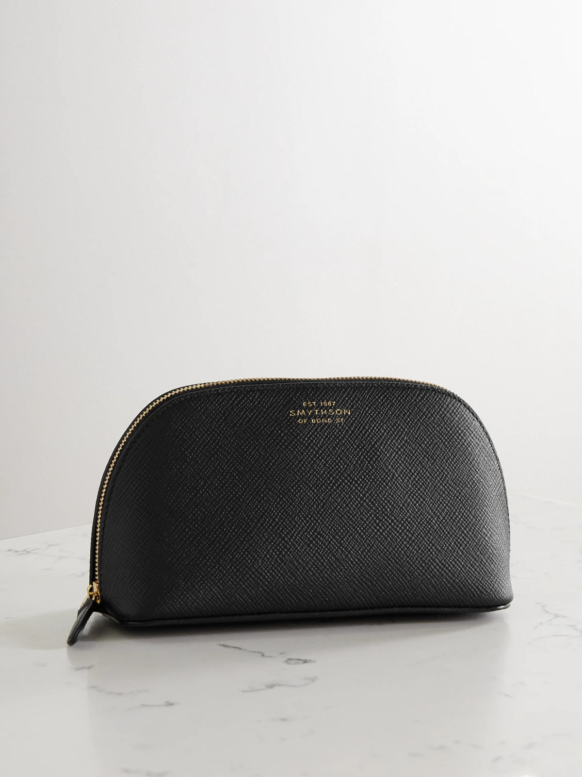 Panama Textured-leather Cosmetics Case