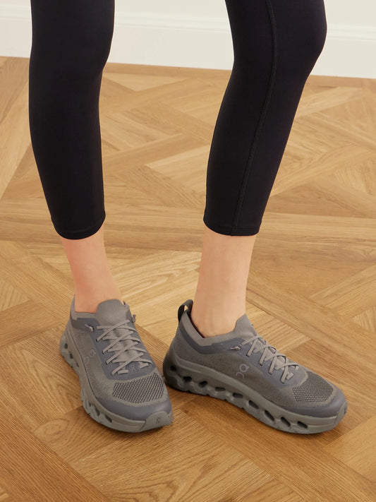 ON Cloudtilt Moon Stretch-knit Sneakers