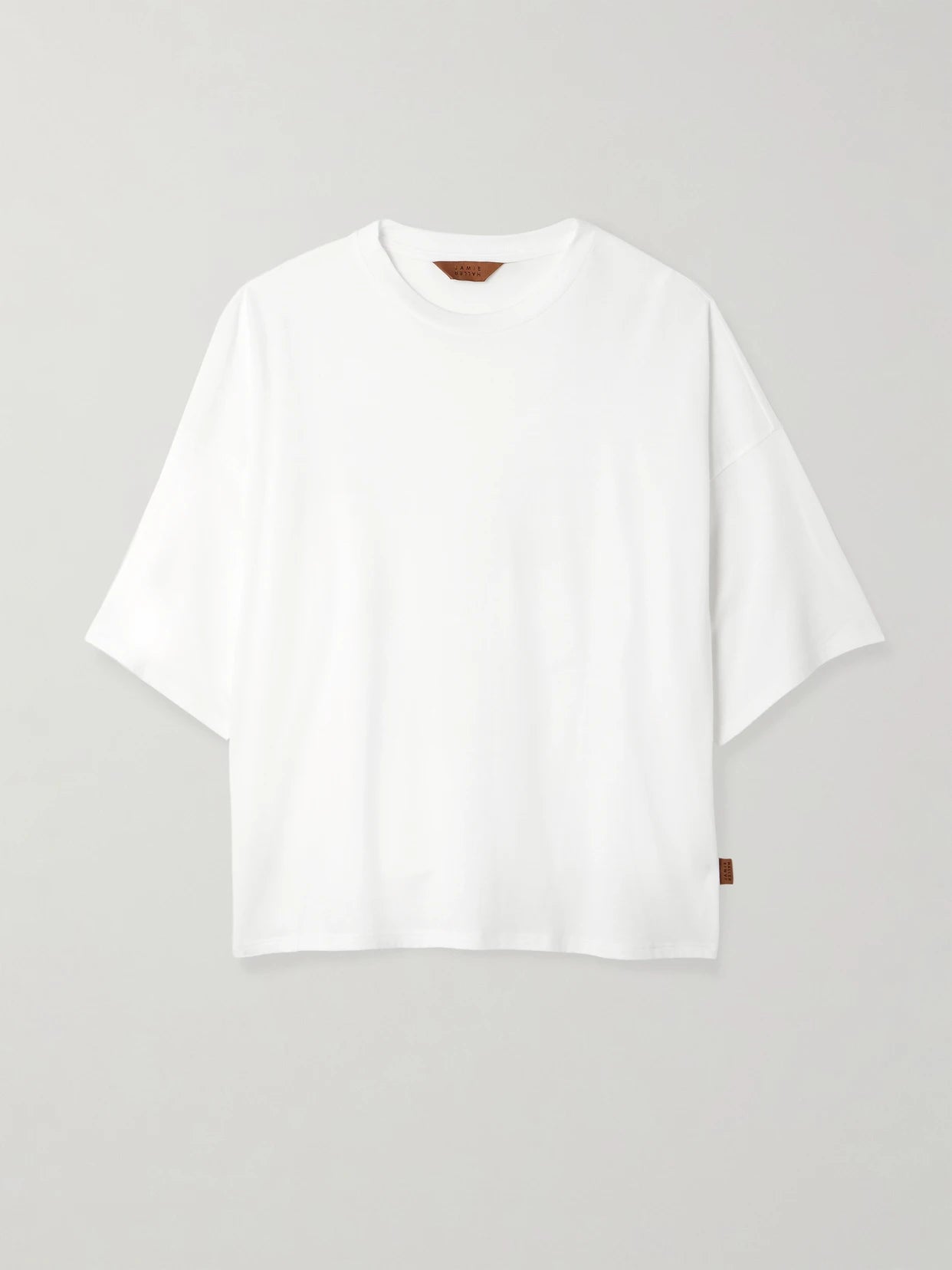The Draped Tee Cotton And Modal-blend Jersey T-shirt
