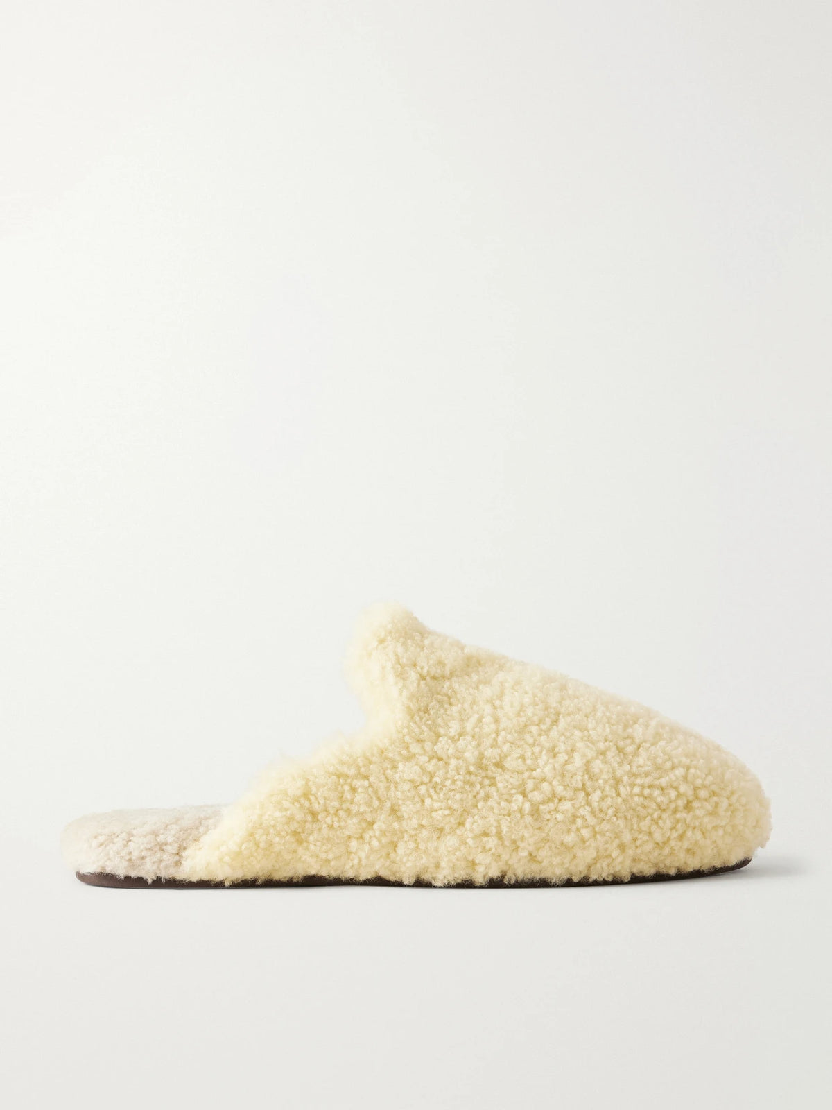 TEKLA + Auralee Shearling Slippers