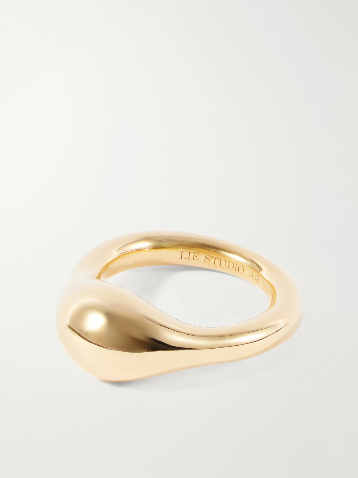 The Chloe Gold-plated Sterling Silver Ring