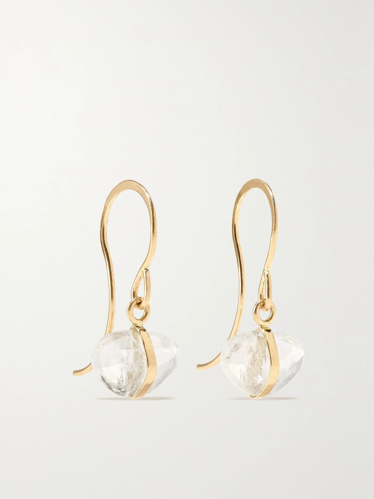 14-karat Recycled Gold Moonstone Earrings