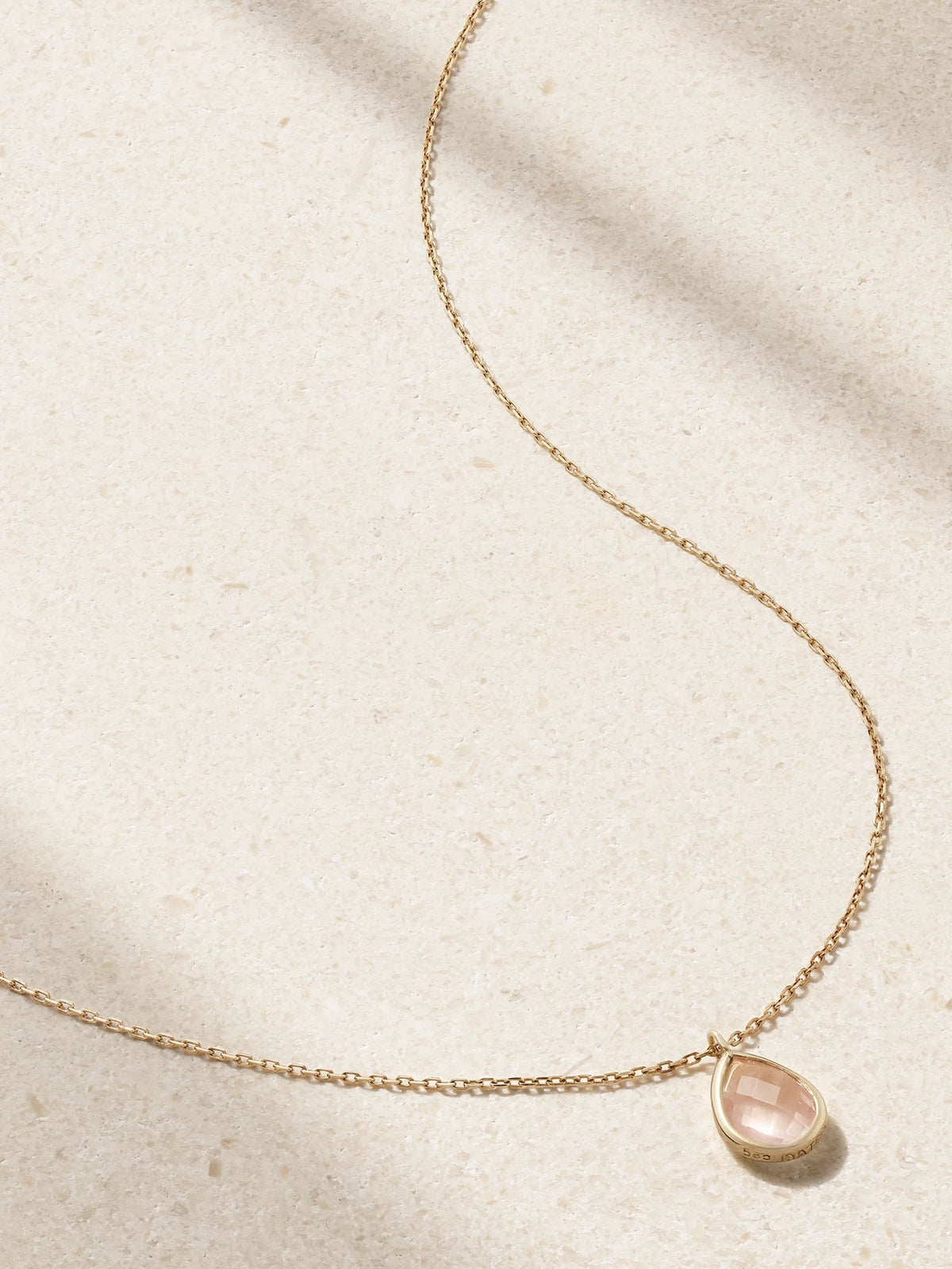 14-karat Gold Topaz Necklace
