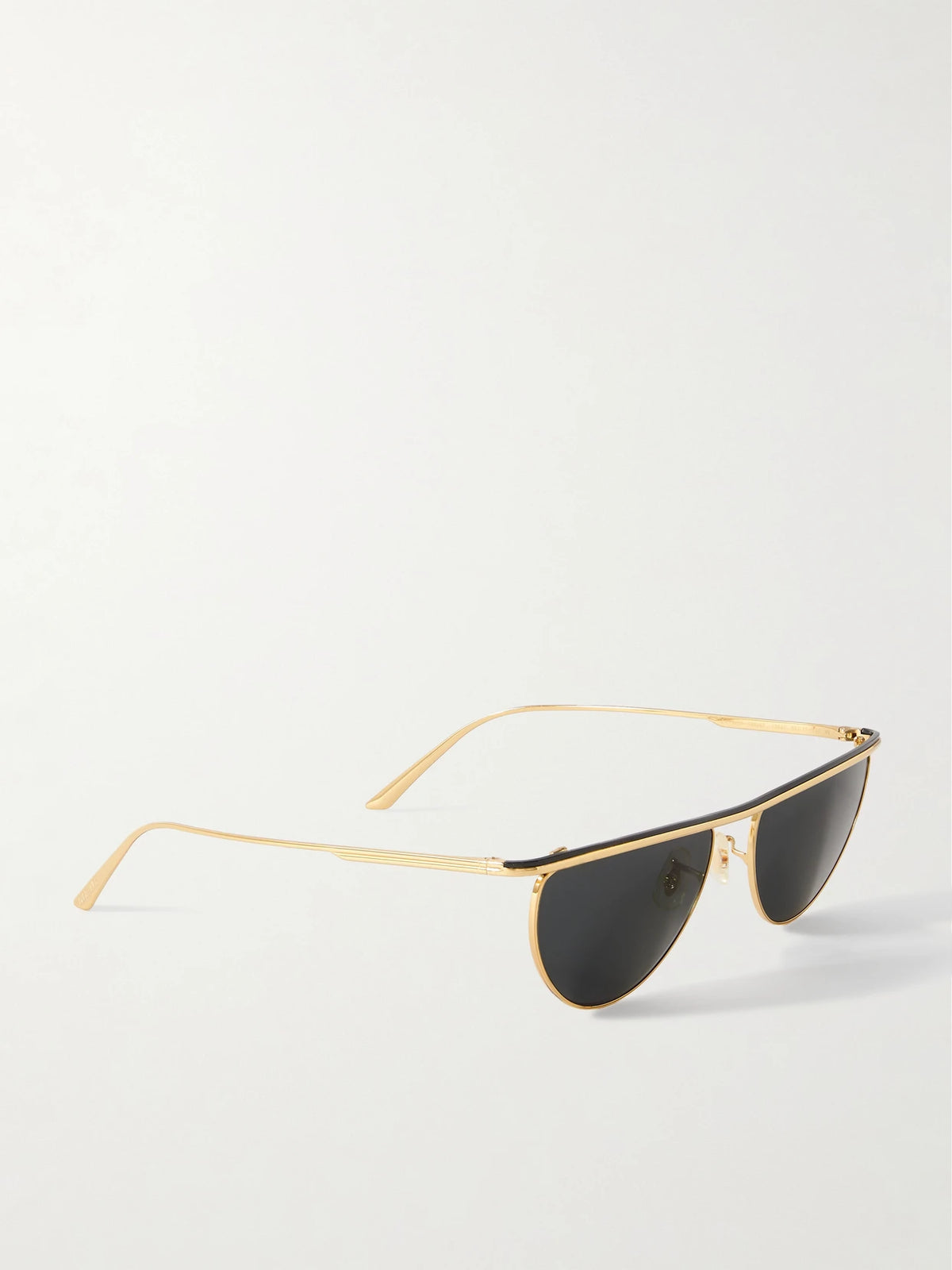 + Khaite 1984c Cat-eye Gold-tone Sunglasses