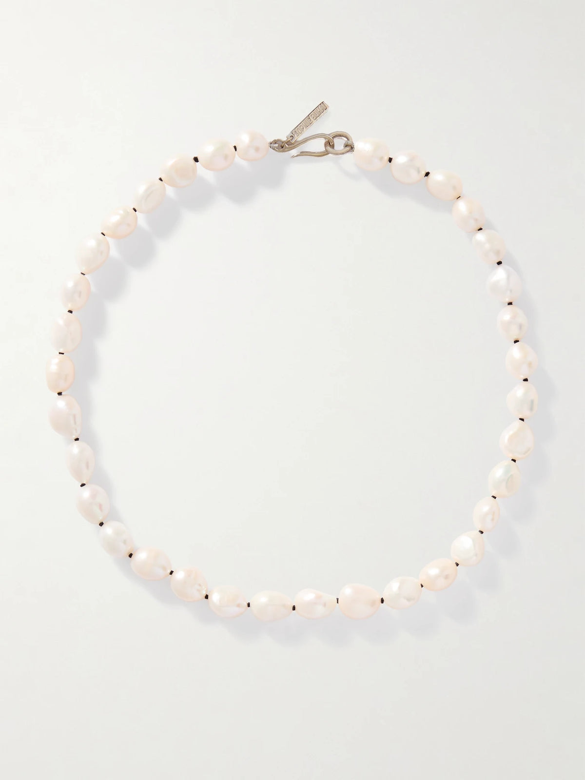 Silver Pearl Necklace