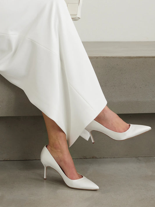 Bb 70 Satin Pumps