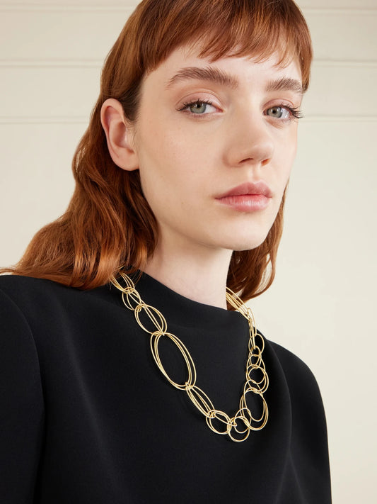 Image of Necklaces. Product name - Hawaii 18-karat Gold Necklace in Multi colour by brand - Buccellati