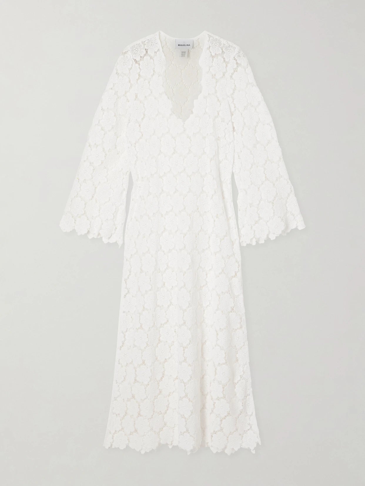 Arelis Crocheted Cotton Maxi Dress