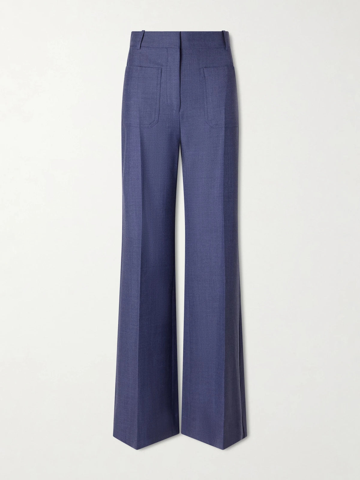 Victoria Beckham Alina Woven Wide-leg Pants