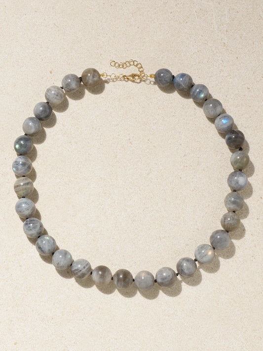 JIA JIA Gold Labradorite Necklace