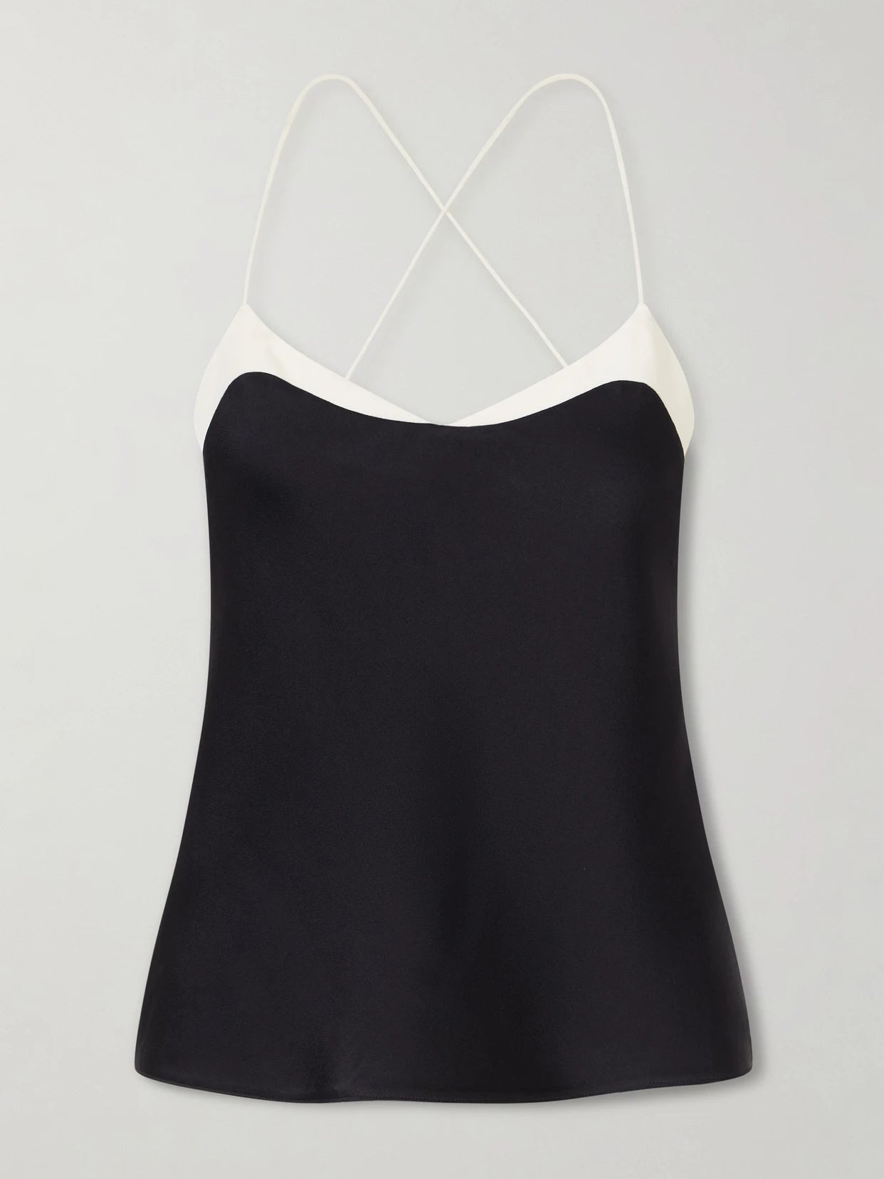 Two-tone Satin Camisole