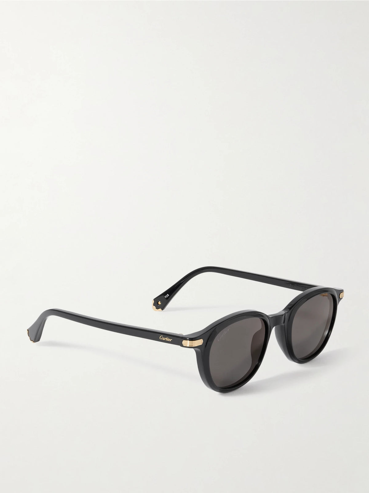 Eyewear Godron De Cartier D-frame Acetate Sunglasses