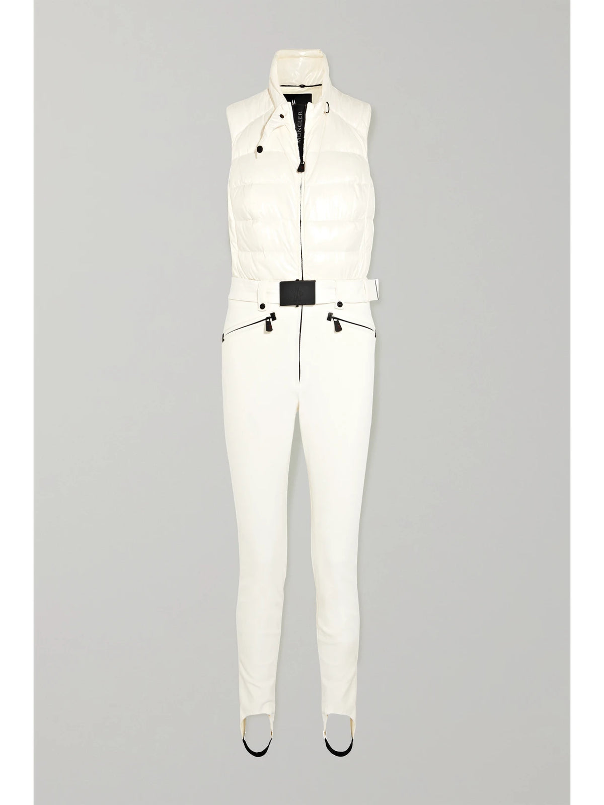 Belted Quilted Ski Suit