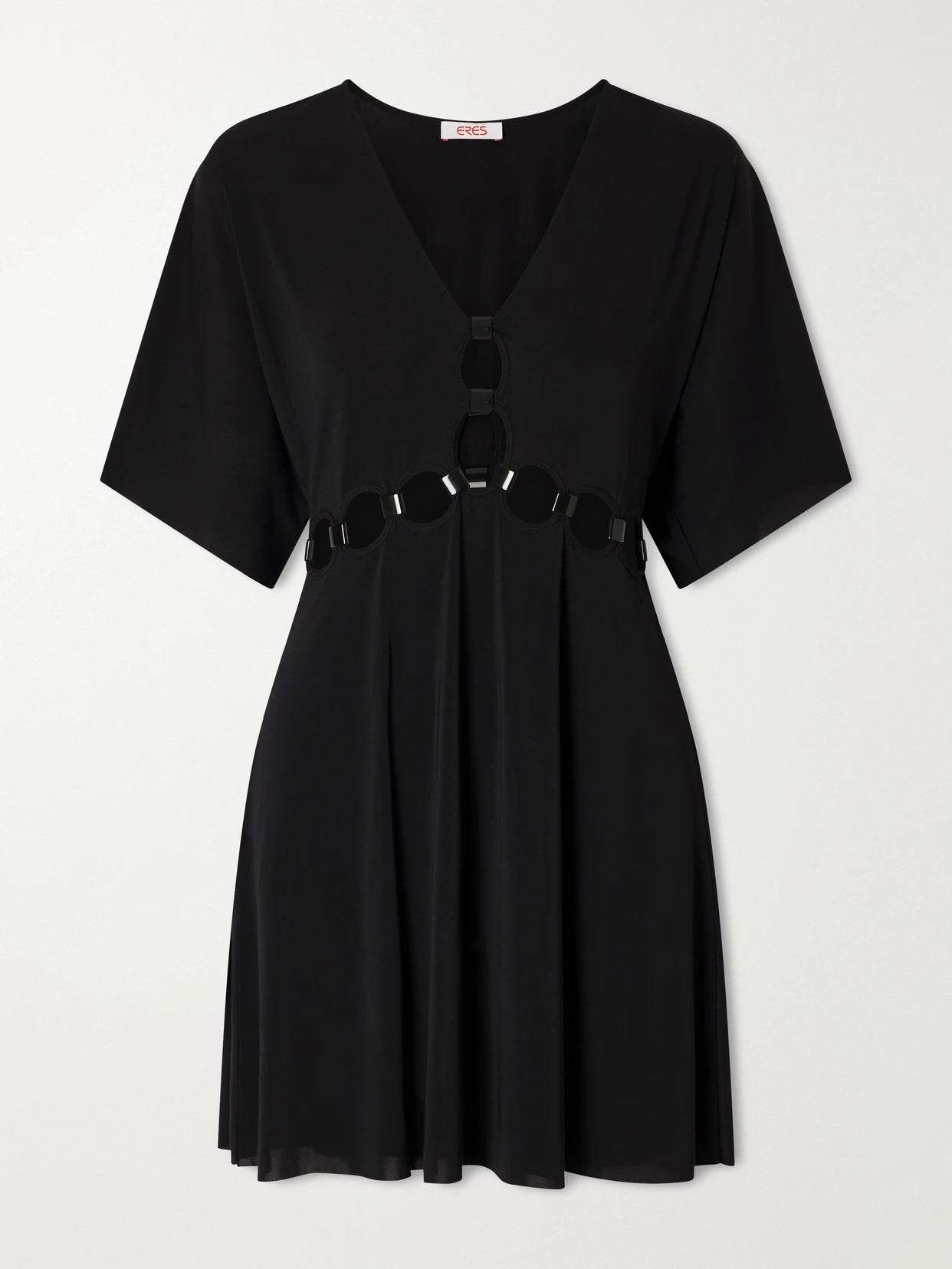 Connection Cutout Jersey Mini Dress