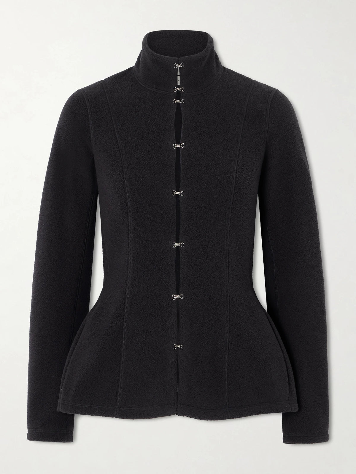 Colleen Allen Paneled Fleece Jacket