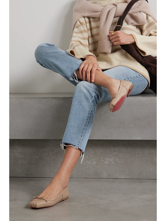 Mamadrague Leather Ballet Flats