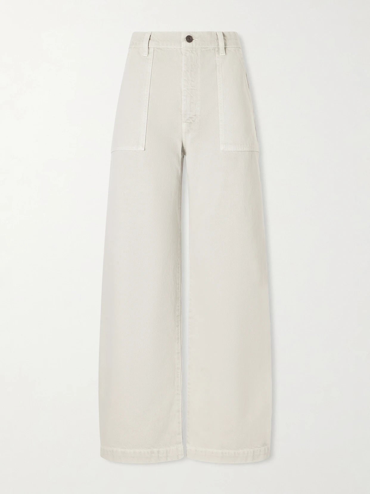 High Rise Curve High-rise Wide-leg Barrel Jeans