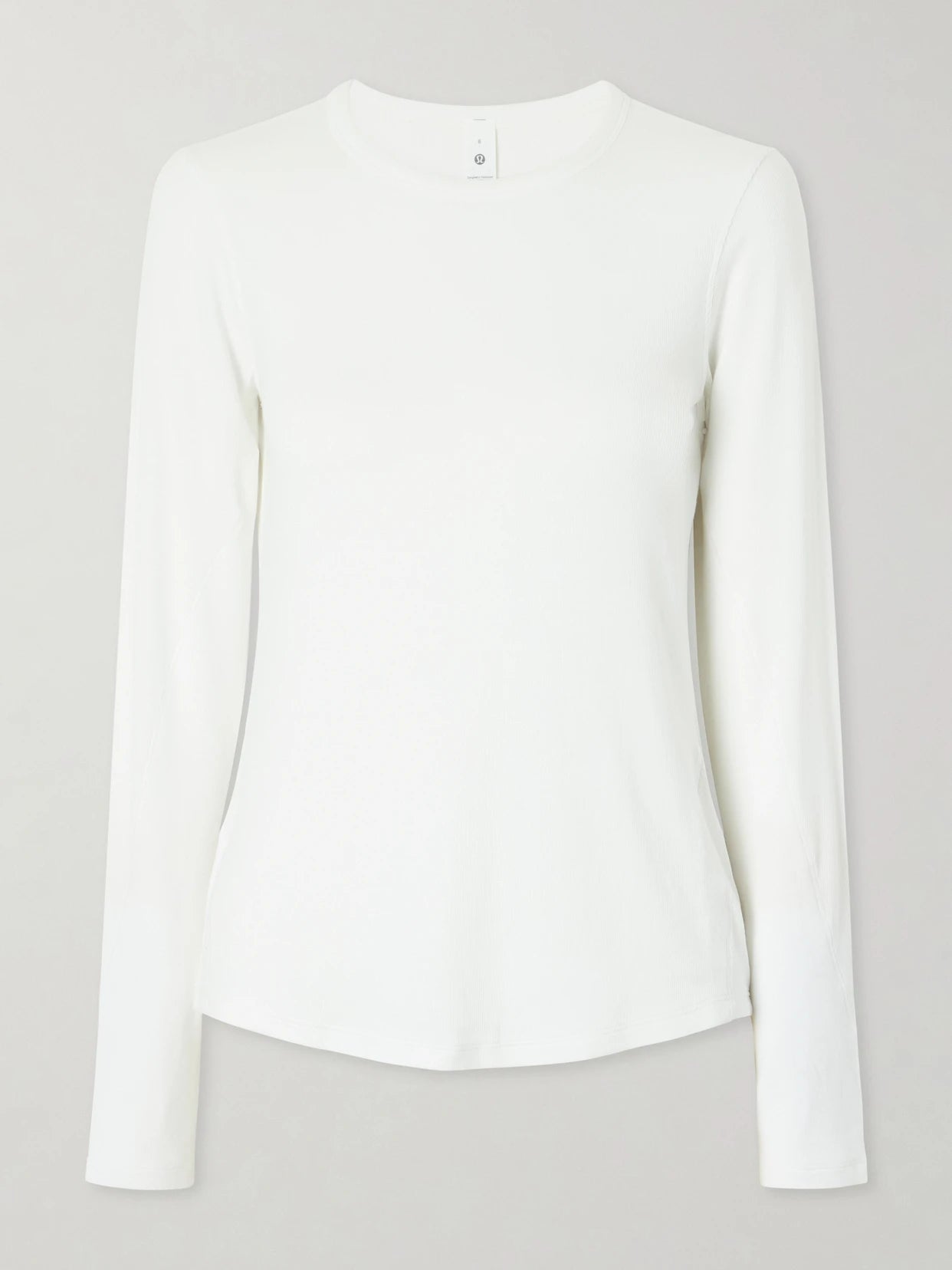 Image of Blouses. Product name - Hold Tight Ribbed Modal Blouse in White colour by brand - lululemon