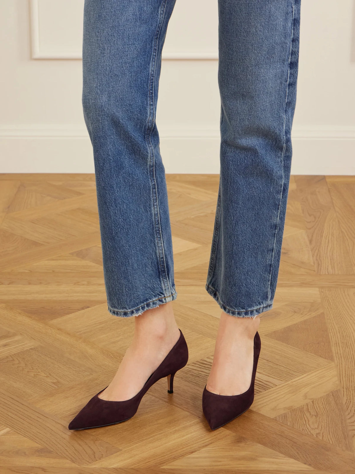 55 Suede Pumps