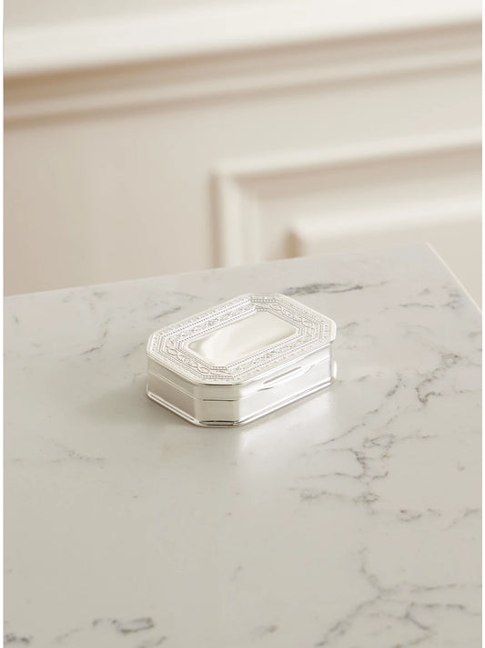 Christofle Bonbonnière Silver-plated Trinket Box