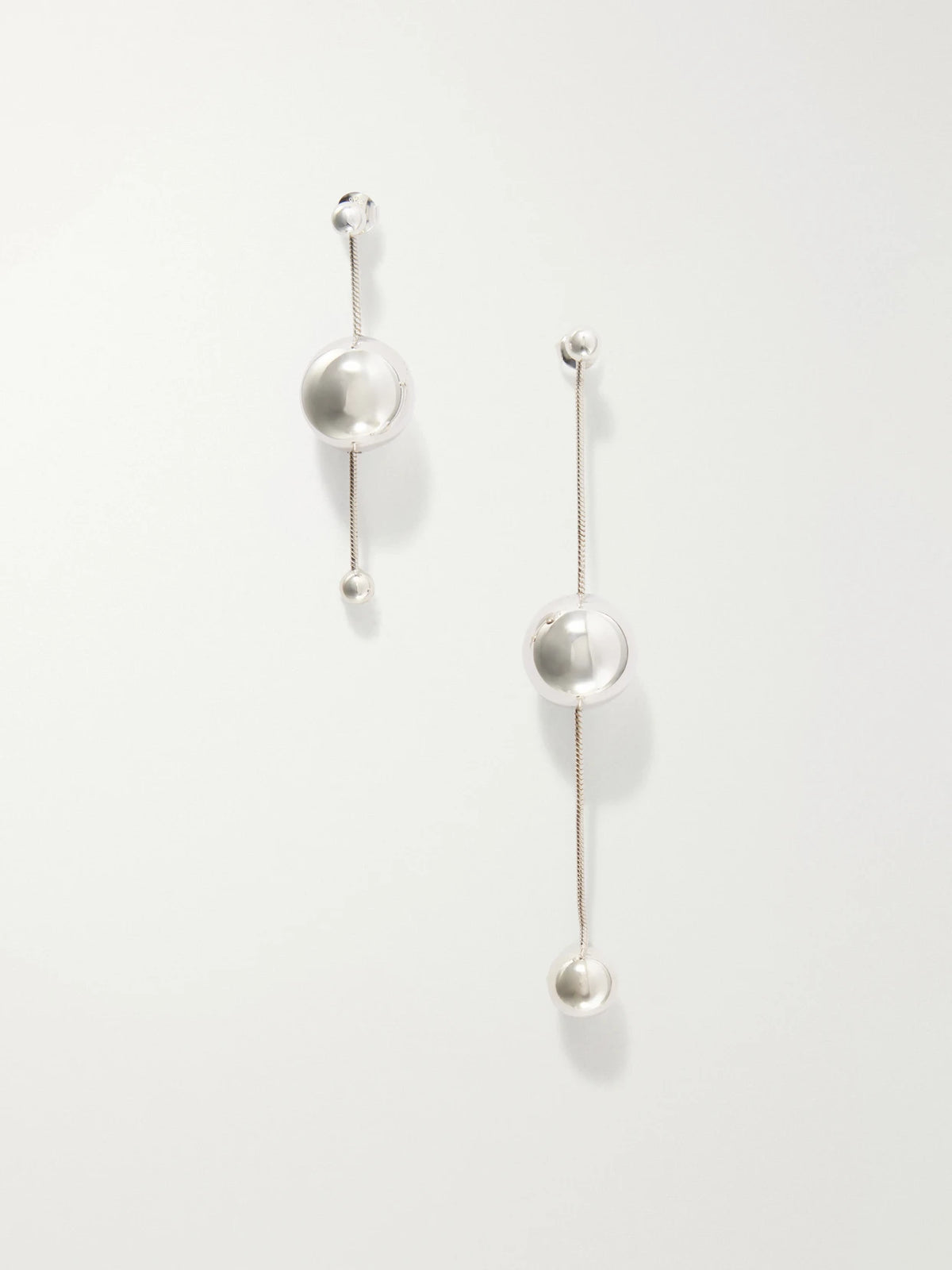 Camille Surault Vada Asymmetric Sterling Silver Earrings