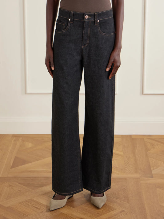 Brunello Cucinelli Mid-rise Straight-leg Jeans