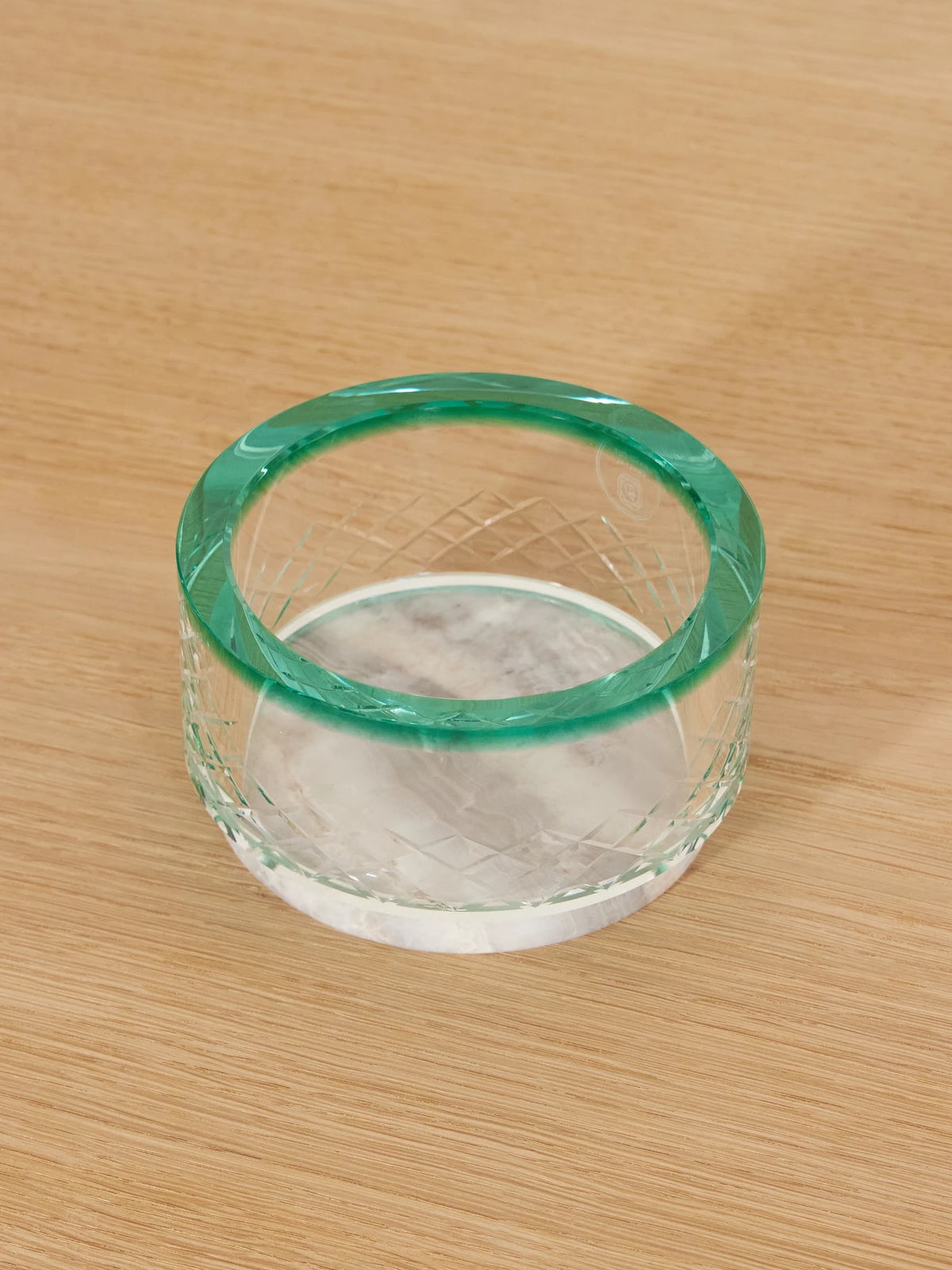 Gallant Crystal And Natural Onyx Nut Bowl