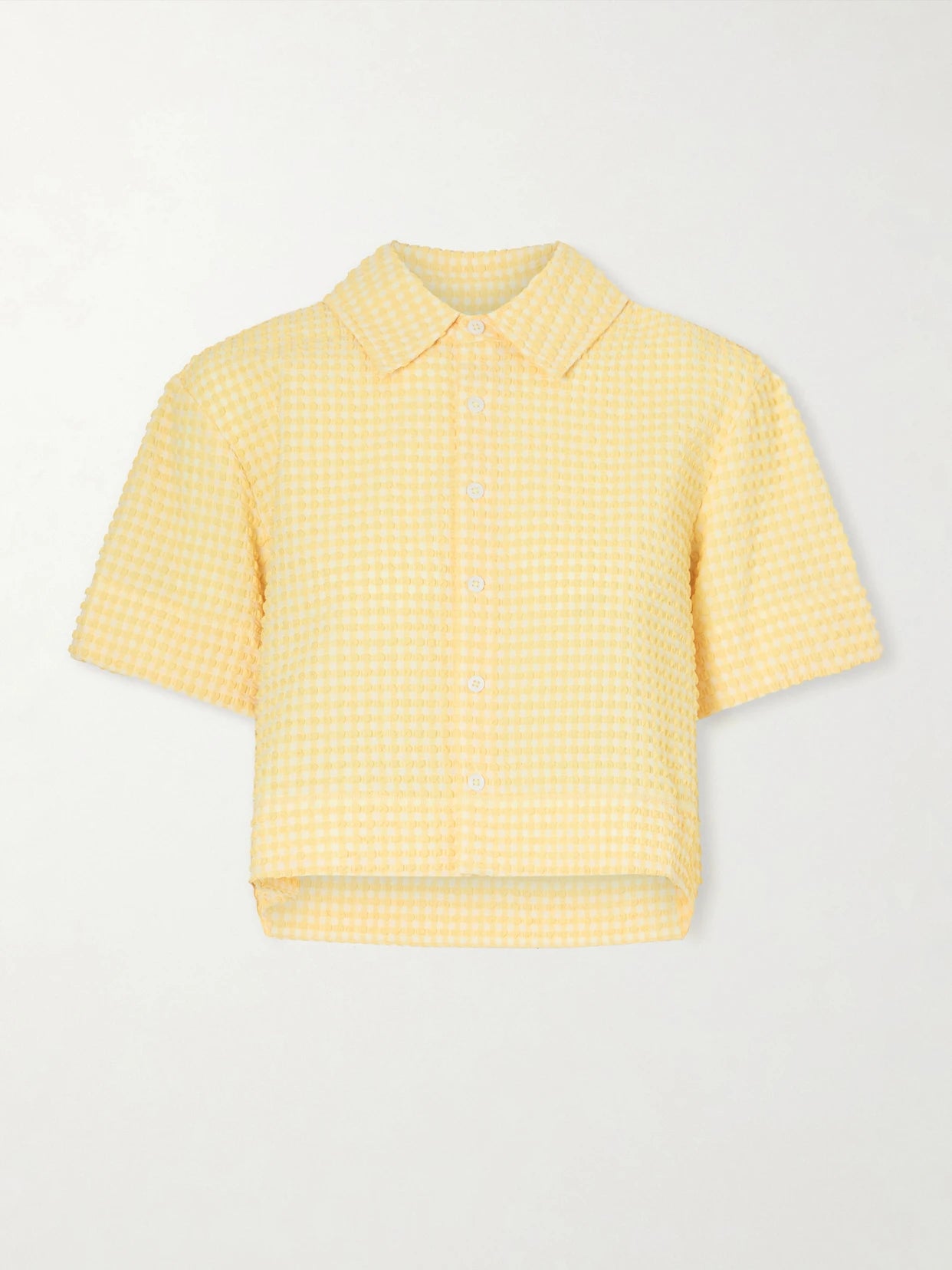 Reeves Checked Seersucker Shirt