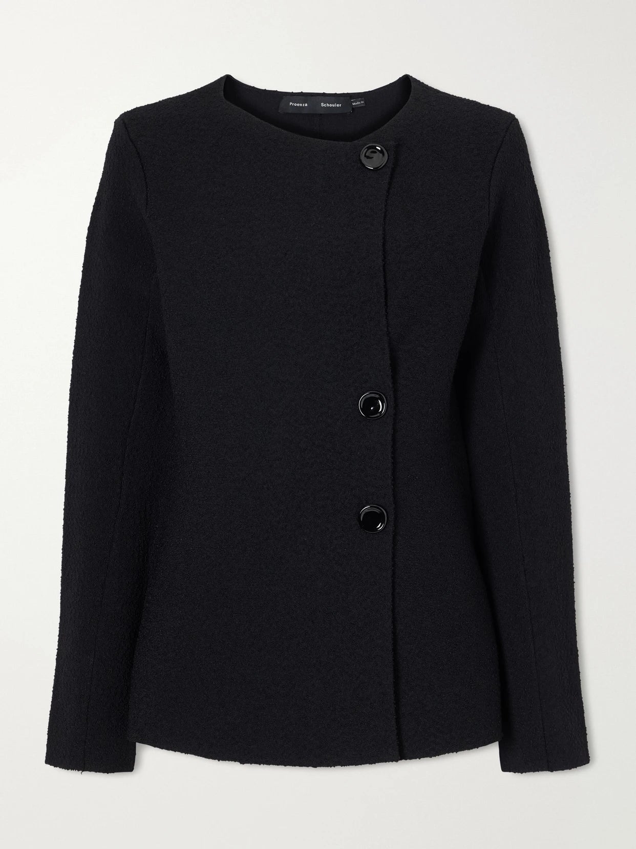 Sukki Draped Bouclé Jacket