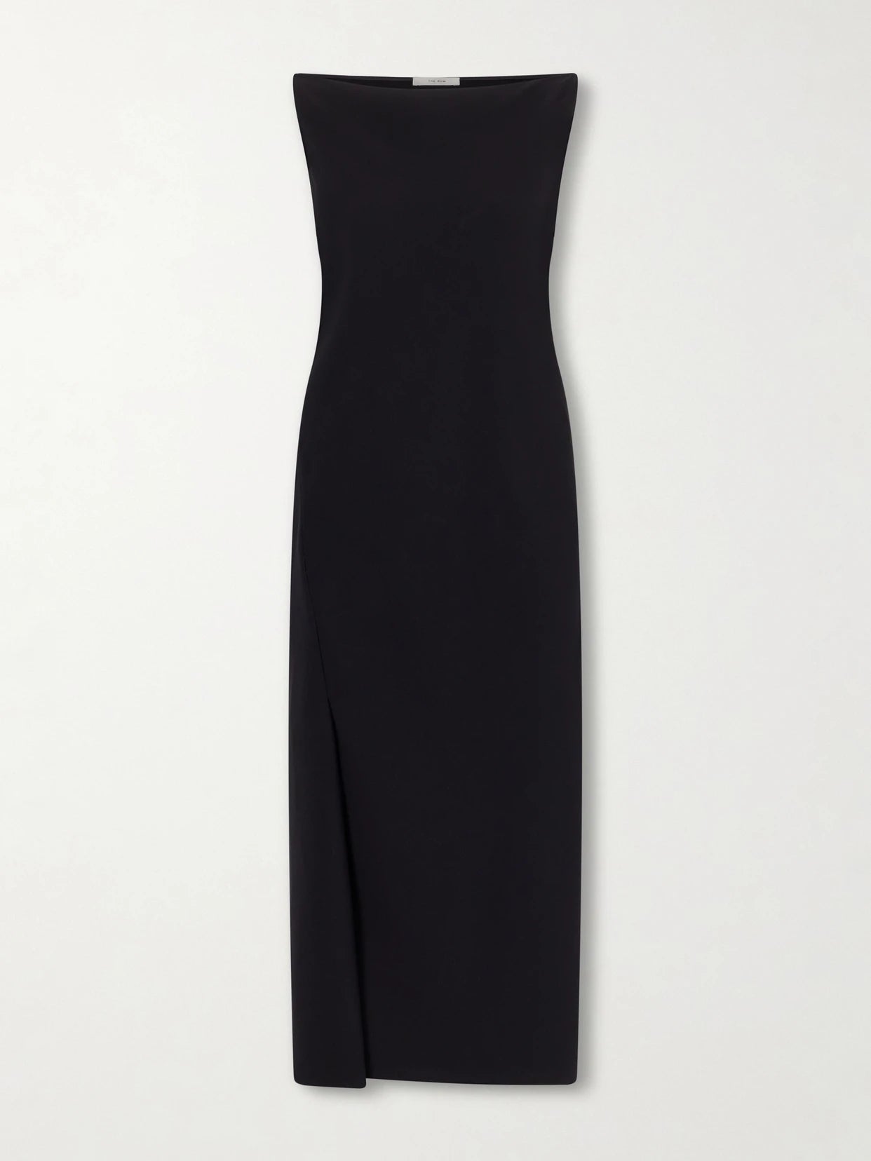 Image of Dresses. Product name - Ender Crepe Midi Dress in Black colour by brand - The Row