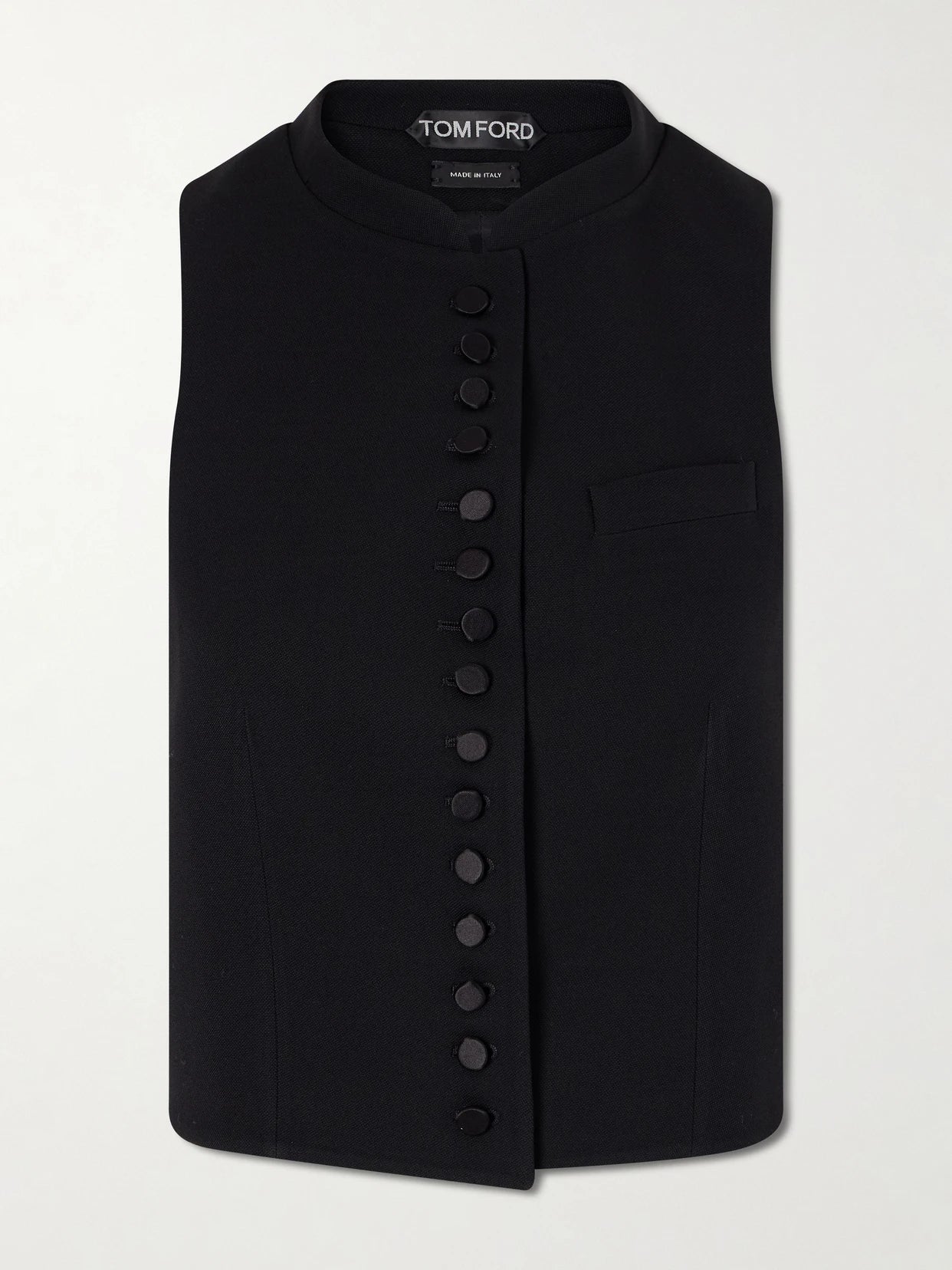 Wool-jacquard Gilet