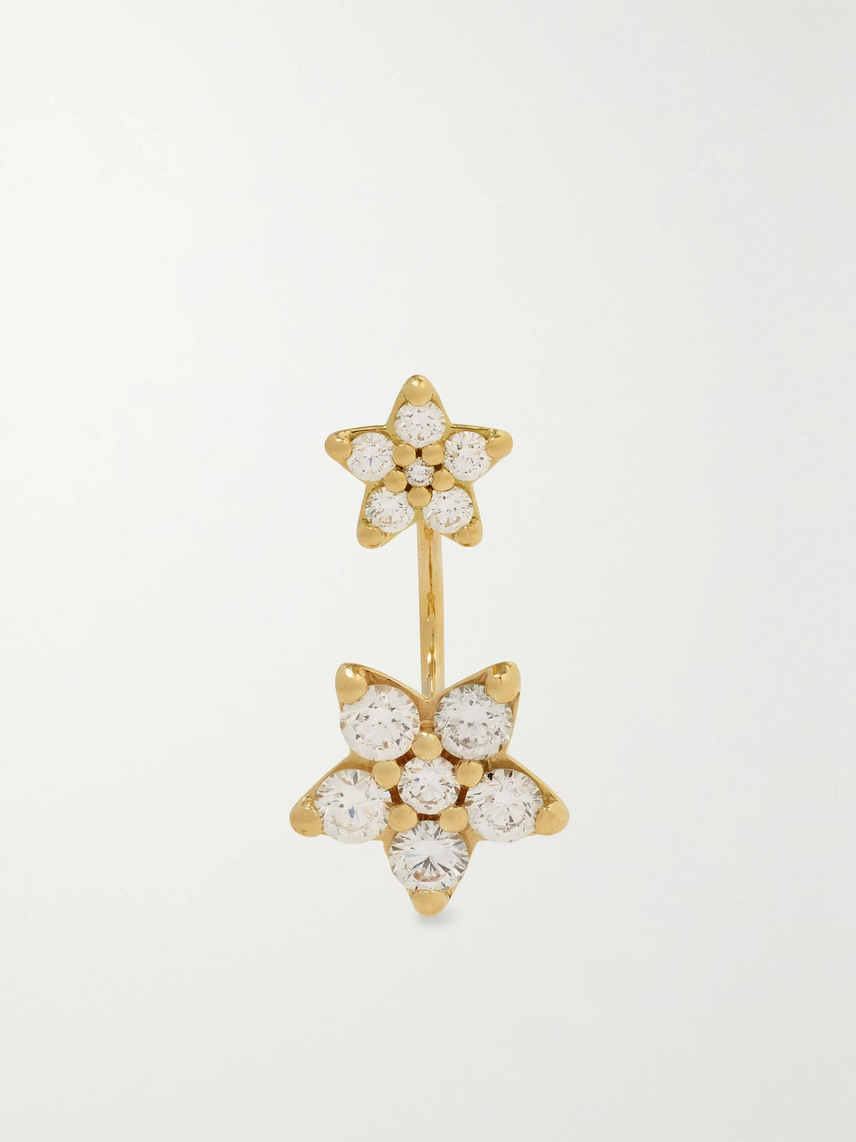 Shooting Star 18-karat Gold Diamond Single Earring