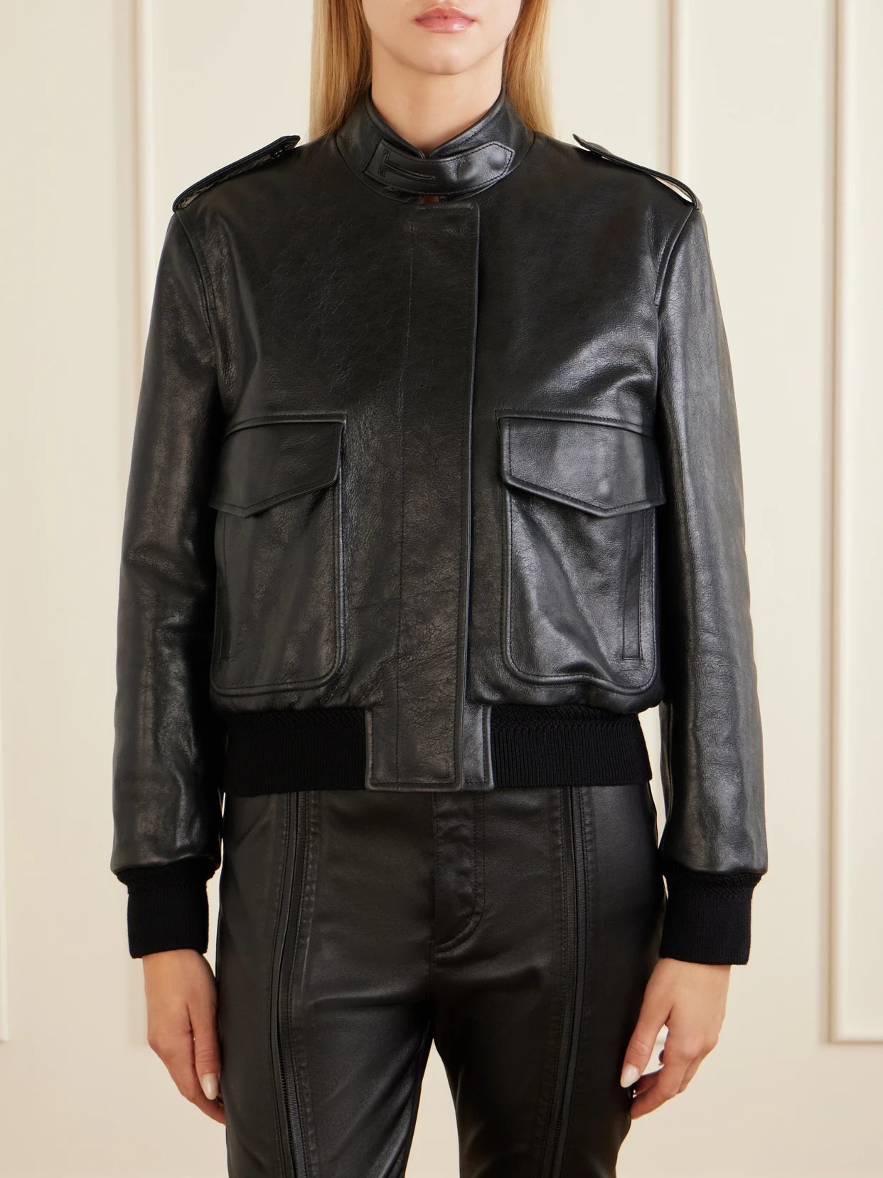 Aviator Full-grain Leather Jacket